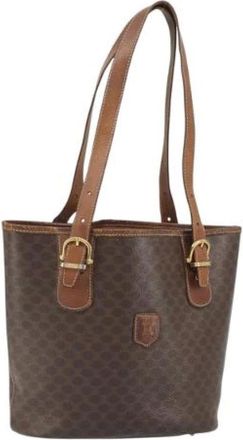 Celine Pre-owned Bucket Bags, female, Brown, Size: ONE SIZE Pre-owned Plastic Bucket Bag