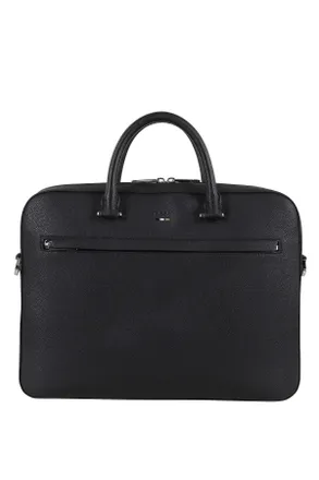 BOSS Ray Black Structured Briefcase