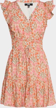 Paige Muriel Floral Mini Dress