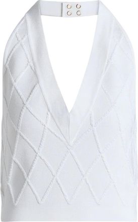 Balmain Mujer, Camisetas, Blanco, Talla: L