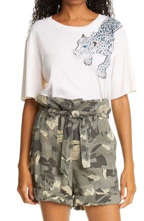 Le Superbe Leopard Graphic Tee in Light Pink at Nordstrom, Size X-Small