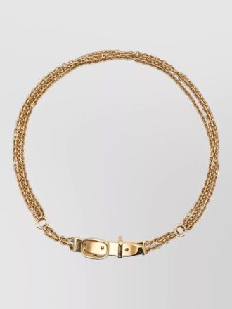 Chlo&eacute; adjustable chain necklace subtle length variation