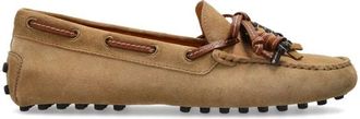 Tod's Gommino Loafers - Dames - Bootschoenen - Beige - 41 EU - Leer - Schoenen