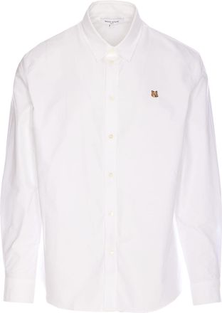 Maison Kitsuné Fox Head Patch Shirt