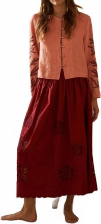 Carolina K Womens Ali Jacket In Rose