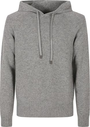 Tom Ford Naadloze Cashmere Hoodie - Heren - Cashmere truien - Grijs - XL - Truien & Vesten