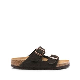 Birkenstock Slippers Smalle Pasvorm - Dames - Sandalen - Bruin - 40 EU - Su&egrave;de - Schoenen