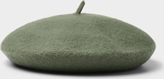 Simons Womens 100% boiled wool Beret Hat