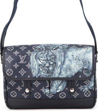 Louis Vuitton Monogram Navy Monogram Handbag Shoulder Bag (Pre-Owned)