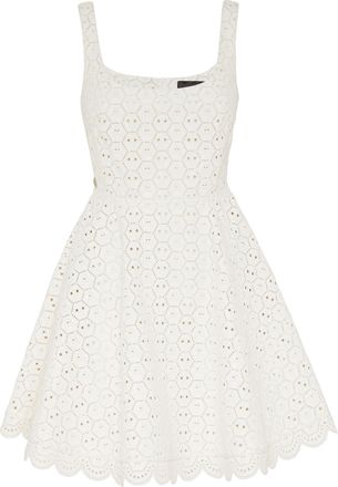 Philipp Plein TEXAS SAN GALLO LEATHER DRESS
