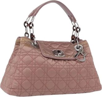 Dior Pre-owned Handbags, female, Pink, Size: ONE SIZE Pre-owned Vintage Hand Bag