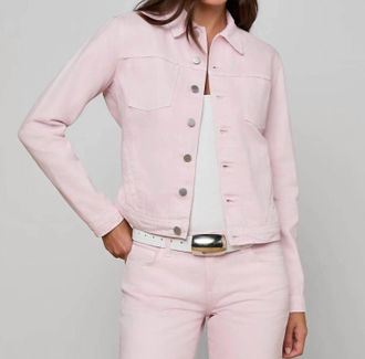 L'agence Celine Slim Femme Jacket In Icy Lilac
