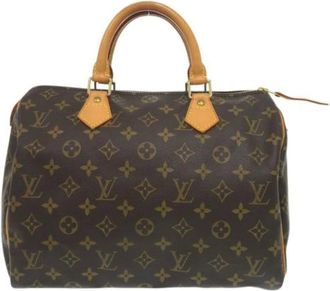 Louis Vuitton Pre-owned Handbags, female, Brown, Size: ONE SIZE Pre-owned Vintage Canvas Handbag