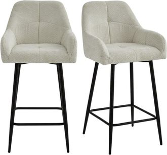 Moloo de bar de tela Ikon Beige (x2)