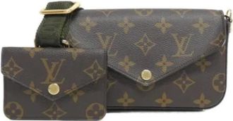 Louis Vuitton Pre-owned Cross Body Bags, female, Brown, Size: ONE SIZE Pre-owned Canvas louis-vuitton-bags