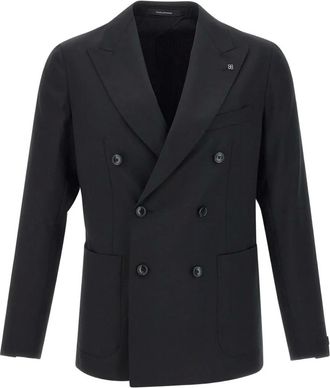 Tagliatore Blazer in lana - Nero