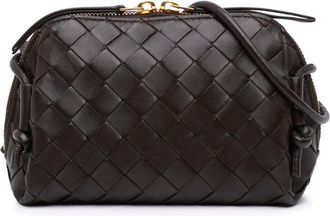 Bottega Veneta Pre-owned Bottega Veneta Mini Lambskin Intrecciato Loop Camera Bag Ladies 14Z5LGKNMKV5DHWC