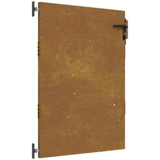 vidaXL Puerta De Jard&iacute;n Acero Corten 85x125 Cm Vidaxl