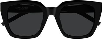 Saint Laurent 51mm Cat Eye Sunglasses in Black at Nordstrom