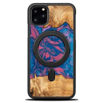 OEM Funda Bewood Unique Para Iphone 11 Pro Max - Neones - Vegas Con Magsafe