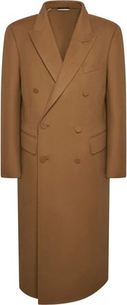 Tom Ford Tom Ford double-breasted coat - Marrone