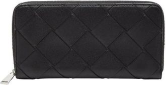 Bottega Veneta Pre-owned Wallets, female, Black, Size: ONE SIZE Pre-owned Vintage Leather Wallet