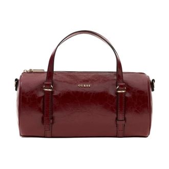 Guess Taylor Mini Barrel Satchel - Bags - Mujer - Rojo - ONE SIZE