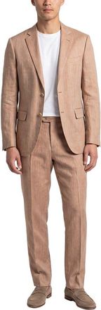 Corneliani 2pc Wool, Silk, & Linen-Blend Suit