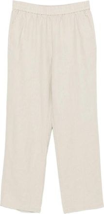 Les Deux Linnen Casual Broek - Heren - Wijde Broeken - Beige - S - Linnen - Broeken