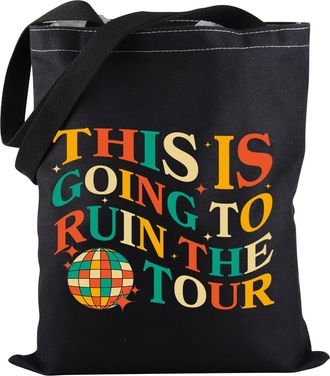 Generic Music Tour Tote Bag This Is Going To Ruin The Tour Tote Bag Pop Music Tote Bag Music Lovers Gift (Ruin The Tour TOTE)