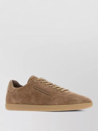 Ermenegildo Zegna suede leather sneakers