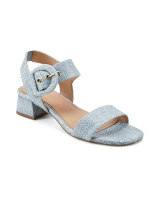 Easy Spirit Womens Selina Sandal In Light Blue