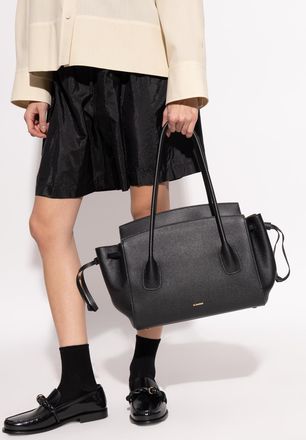 Jil Sander Shoulder Bag Shopper, Womens, Black