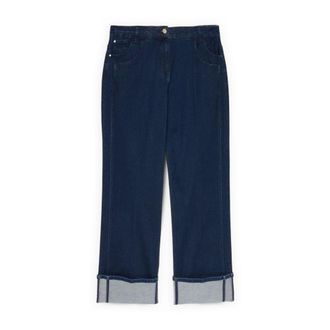 Fiorella Rubino Donna, Jeans, Blu, 6Xl, new
