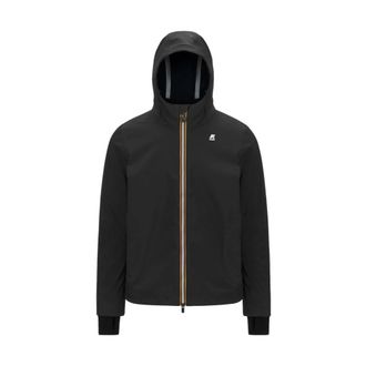 K-Way K-Way, Rain Jackets, male, Black, Size: L Jacko Bonded Jacket