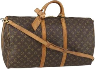Louis Vuitton Pre-owned Weekend Bags, female, Brown, Size: ONE SIZE Pre-owned Weekend Bag