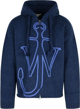J.W.Anderson Jw Anderson Blue Wool Sweater