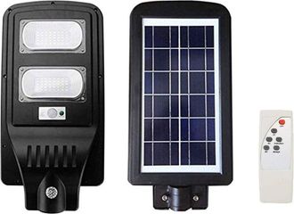 Trade Shop Trade Shop Traesio - Trade Shop - Lampione Stradale Led 60w Pannello Fotovoltaico Energia Solare Crepuscolare Ip65