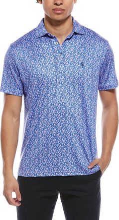 Tailorbyrd Tailorbyrd Floral Dreams Printed Performance Polo Shirt