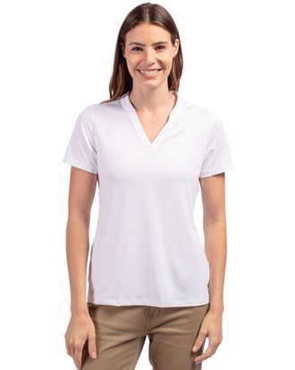Cutter & Buck Forge Heathered Stretch Womens Blade T-Shirt