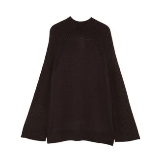 Max Mara Mmlvertice Turtleneck - Dames - Coltruien - Bruin - M - Wol - Truien & Vesten