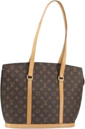 Louis Vuitton Pre-owned Vintage Tote Bag - Dames - Vintage Shopper - Bruin - ONE Size - Vintage