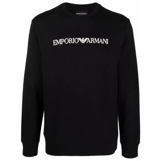Emporio Armani Felpe Nero-Uomo