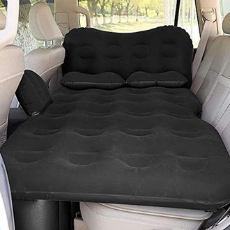 No Brand Colch&oacute;n Inflable Para Coche - Colchoneta Gruesa Para Acampar Con Bomba De Aire Y 2 Almohadas Para Coche, Tienda De Campa&ntilde;a, Suv, Sed&aacute;n, Camioneta Y As