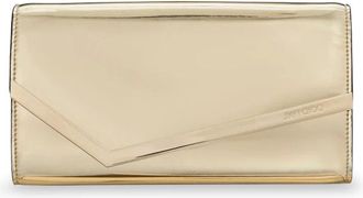 Jimmy Choo London Accessoires, Dames, Geel, ONE Size, Leer, Emmie Wallet On Chain