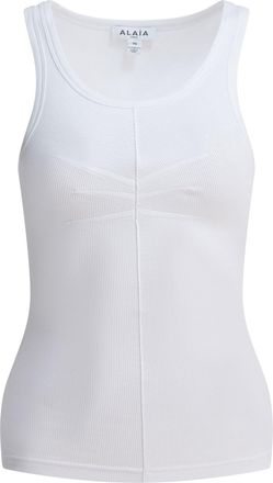 Alaia Baumwoll-Tanktop