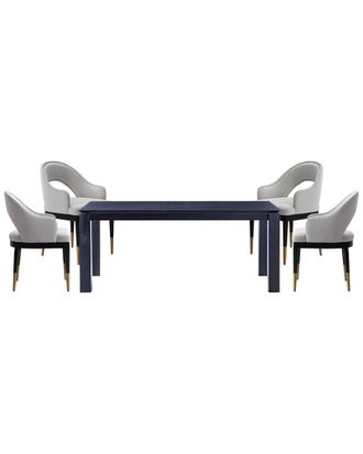 Manhattan Comfort Modern 5Pc Full Dining Set