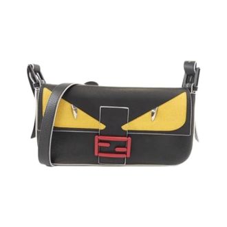 Fendi Pre-owned Cross Body Bags, female, Black, Size: ONE SIZE Pre-owned Vintage Crossbody Bag