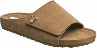 True Religion Billy Velcro Strap Sandal in Taupe at Nordstrom, Size 10