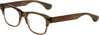 Garrett Leight Womens 48 mm Brown Opticals